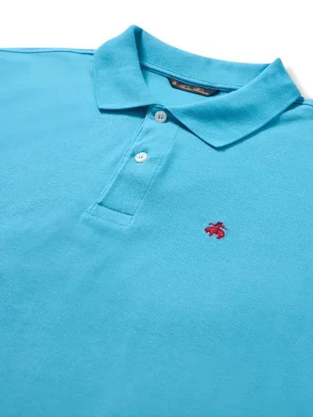Polo Brooks Brothers cu broderie albastru