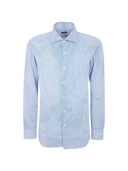 Pruhovaná košile Barba modrá