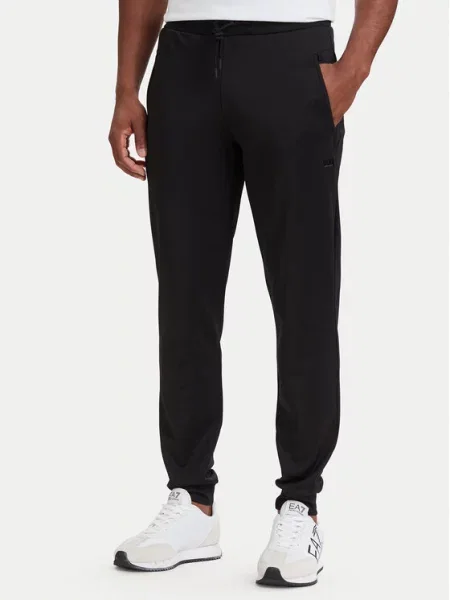 Emporio Armani Долнище анцуг черен