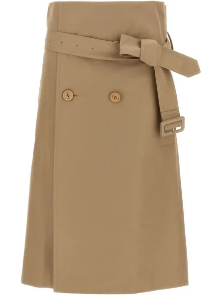 Spódnica midi Vetements do kolan