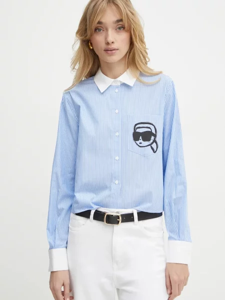 Srajca Karl Lagerfeld modra