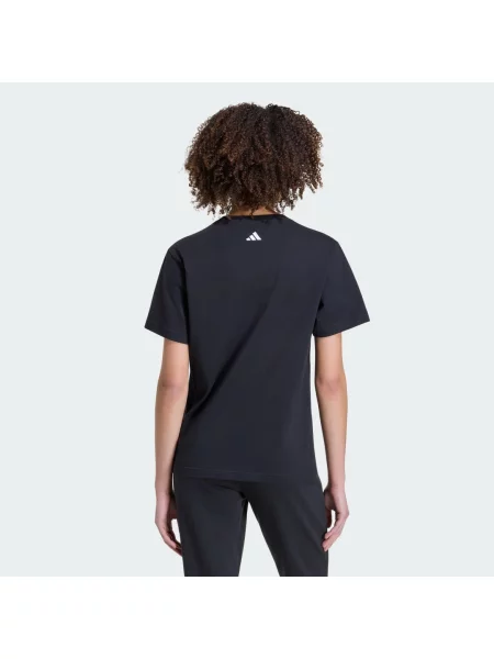KOSZULKA Z GRAFIKĄ ADIDAS x FARM RIO czarna