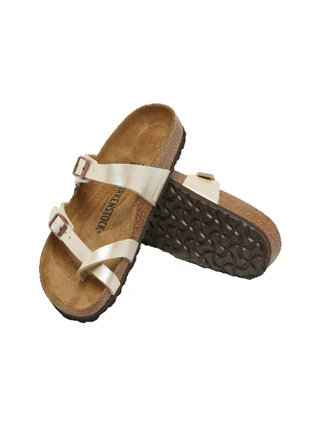 BIRKENSTOCK Flip-flops Mayari crem / auriu roz alb