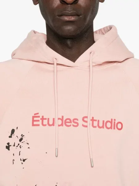 Hanorac cu glugă études Studio roz