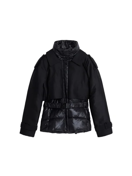 Desigual Geacă de primăvară-toamnă negru