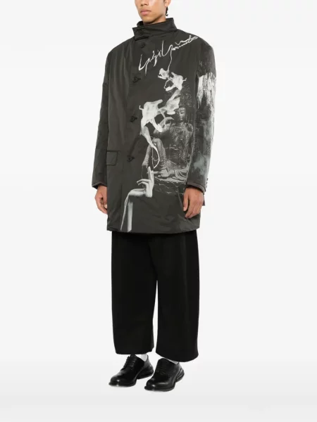 Costum Yohji Yamamoto cu imagine negru