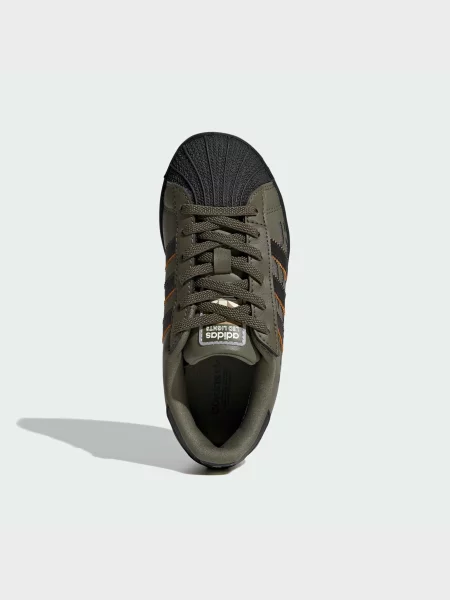 Детские кеды Adidas зеленые
