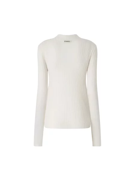 Sweter Pinko wełniany biały