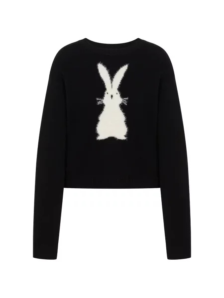 Pulover Love Moschino de lână negru