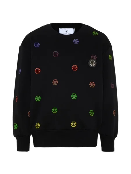 Bluza dziecięca Philipp Plein czarna