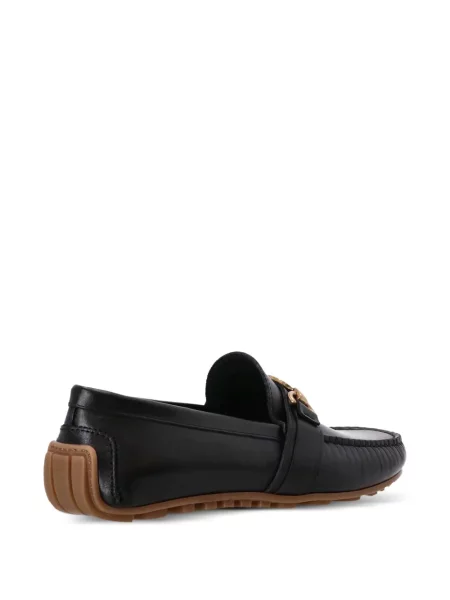 Pantofi loafer Moschino din piele negru