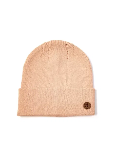 Шапка Luckylook бежевая