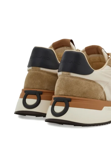 Sneakerși Ferragamo din piele de căprioară