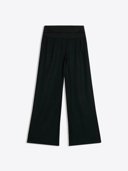Bershka Nohavice Basbsk' čierna