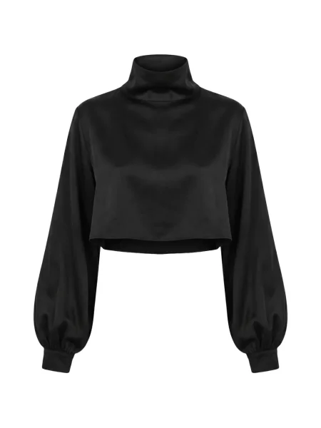 Decupat top Almaz negru