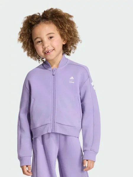 Детский свитер Adidas фиолетовый