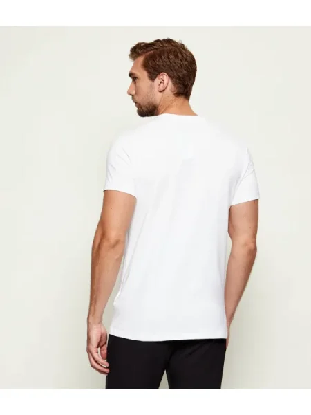 Guess Underwear Tricou CALEB HERO | | stretch alb