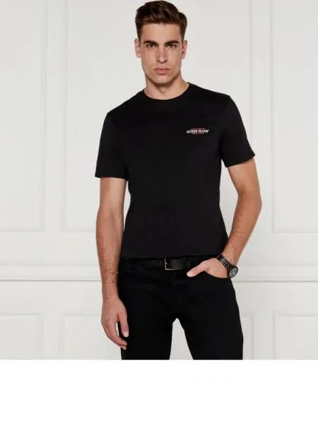 Guess Jeans Tricou negru