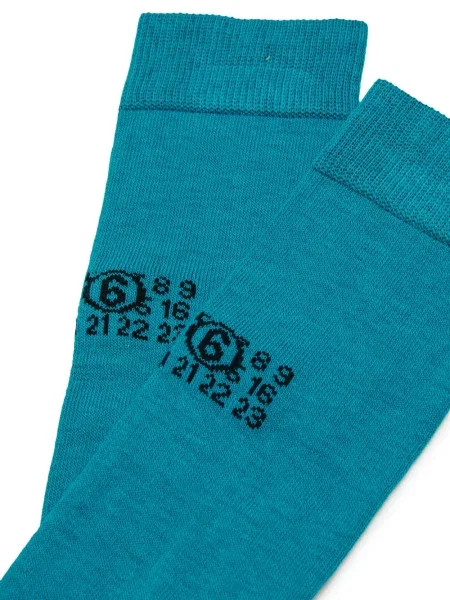 Skarpety dziecięce Mm6 Maison Margiela niebieskie