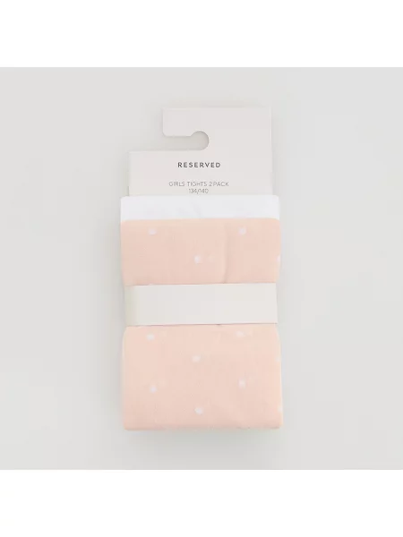 Reserved Mikroszálas harisnyanadrág 40 DEN 2 pack fehér