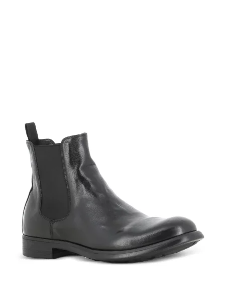 Botine Officine Creative din piele negru