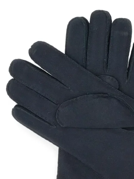 Mănuși Gianni Chiarini din piele de căprioară albastru