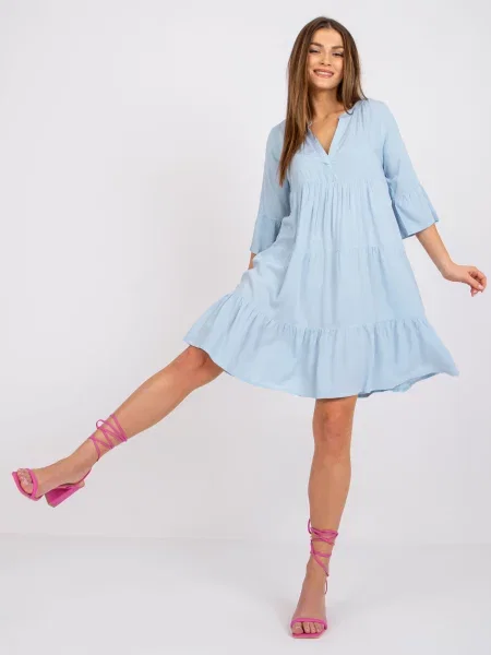 Rochie Fashionhunters de costum albastru