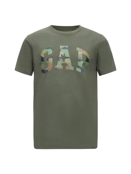 GAP Tricou EVERYDAY maro / kaki / oliv / închis verde