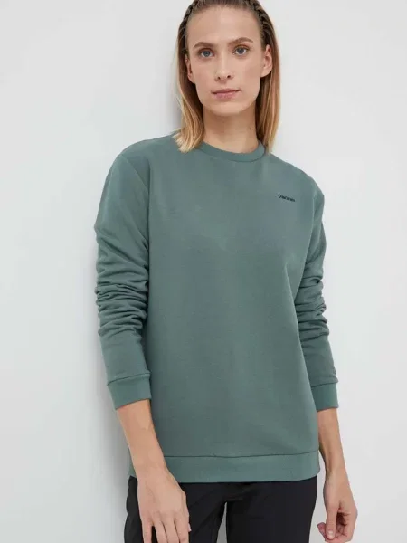 Sportovní mikina Viking Escape s potiskem zelená