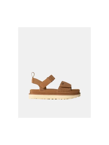 UGG Sandale W GOLDENSTAR | piele întoarsă maro
