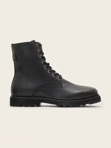 Botine Allsaints din piele negru