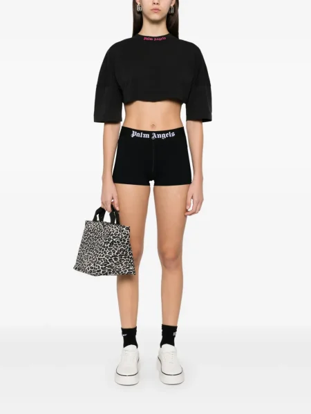 Pantaloni scurți Palm Angels negru