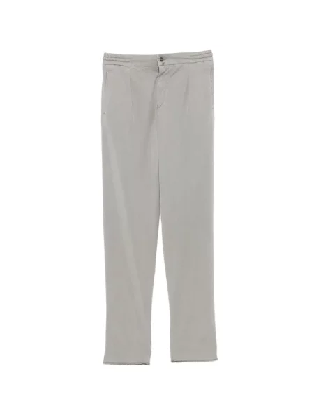 Pantaloni Kiton cu autograf gri
