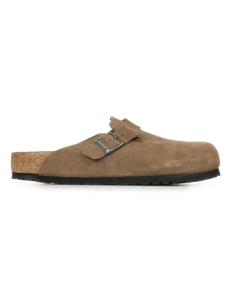 BIRKENSTOCK Pantofle Boston světle hnědá