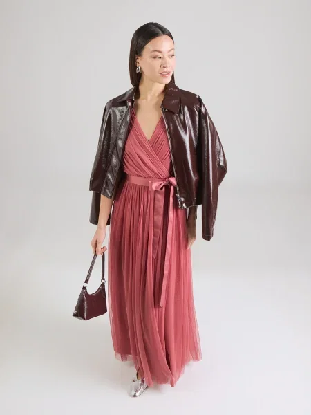 Maya Deluxe Rochie de seară pitaya roz