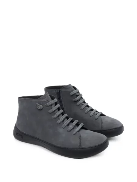 Sneakerși Camper din piele gri