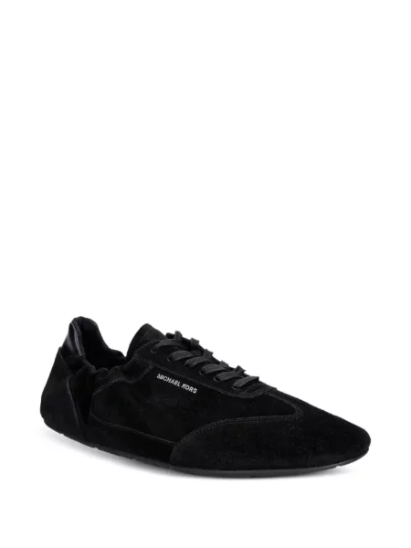 Sneakerși Michael Kors din piele de căprioară negru