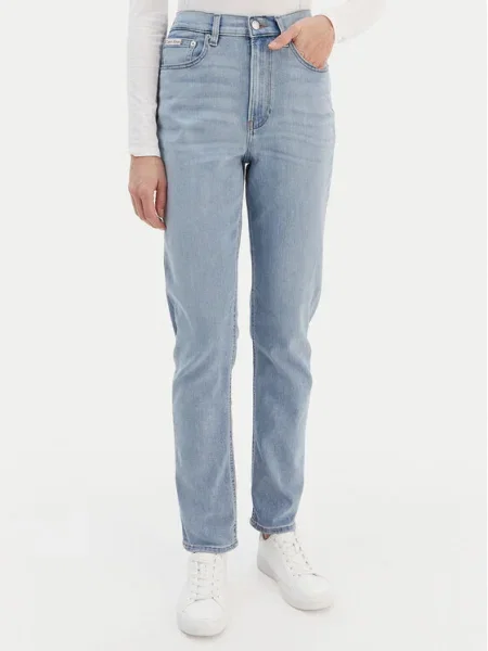 Džínsy Calvin Klein modrá