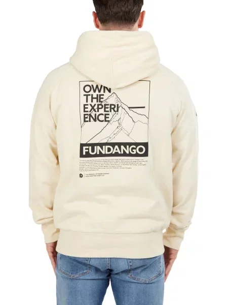 Bluza Fundango Talis z kapturem beżowa