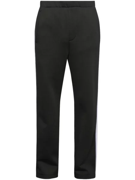 Pantaloni Marni cu dungi alergare negru