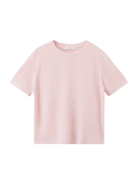 MANGO Pulover TENCYM pastel roz