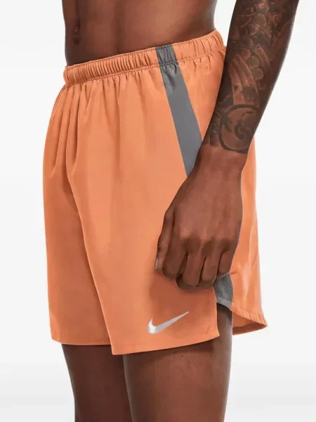Scurt pantaloni Nike alergare din fleece albastru