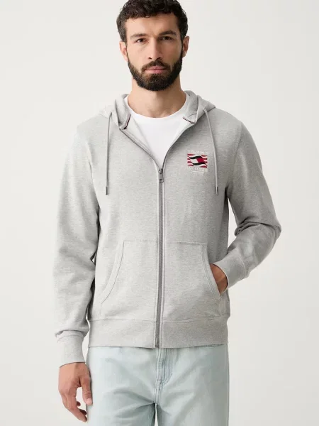 TOMMY HILFIGER Hanorac deschis gri