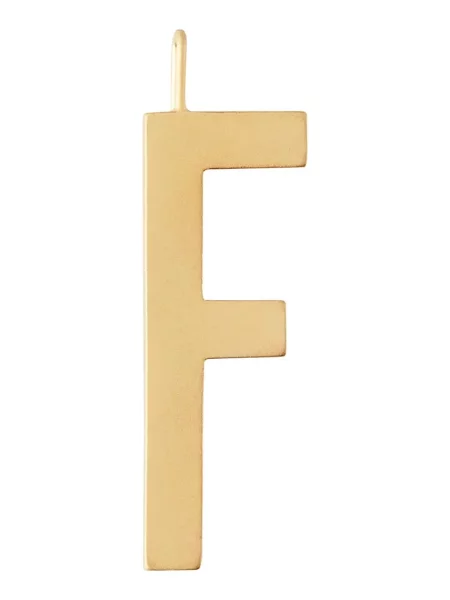 Design Letters zawieszka ze srebra pokrytego złotem