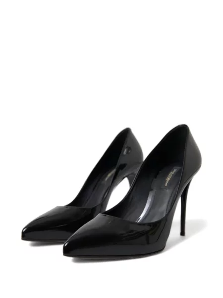 Pantofi cu toc Dolce & Gabbana din piele negru
