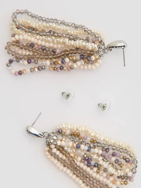 Серьги Reserved с камнями