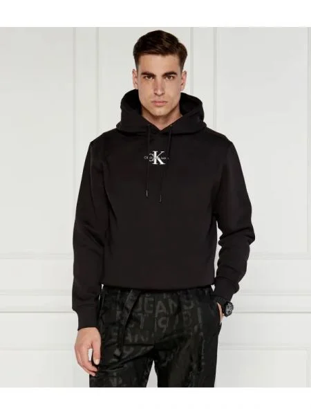 Calvin Klein Jeans Hanorac MONOLOGO negru