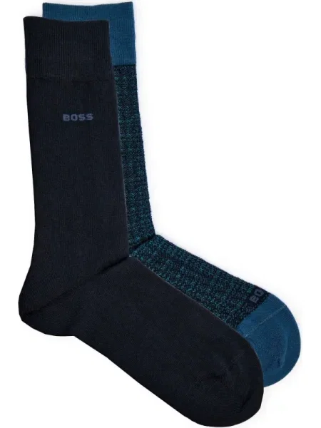 BOSS BLACK Șosete Minipattern CC negru