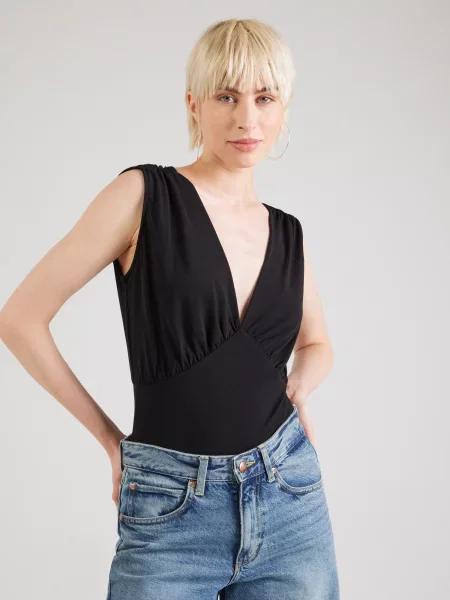 ABOUT YOU Tricou body Emina' negru
