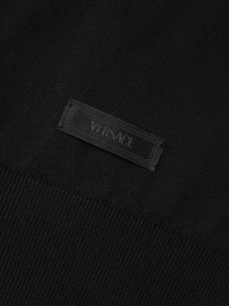 Polo Versace cu autograf negru